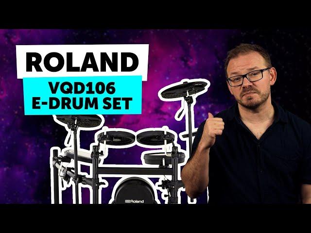 Roland | VQD106 E-Drum Set | Sound Demo & Review