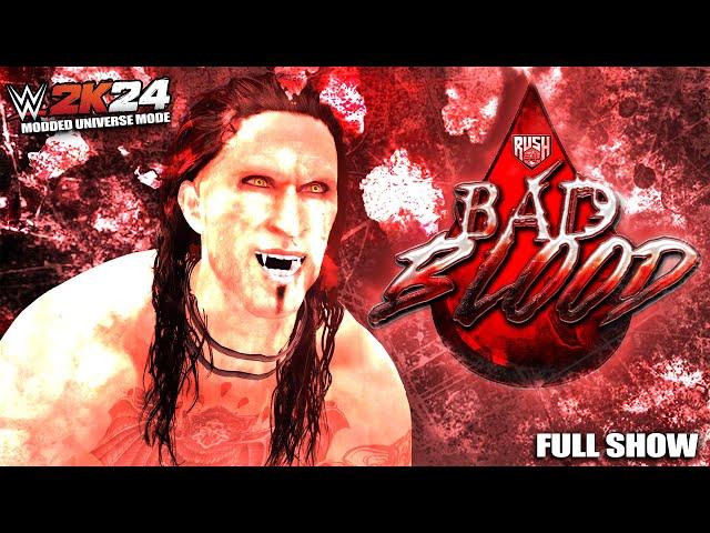 SWW | Bad Blood | WWE 2K24 Modded CAW Universe Mode