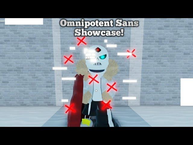 Omnipotent Sans Showcase! (Undertale Ultimate TimeLine)