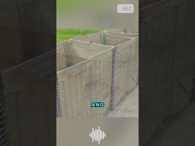 The inventor of the Hesco barrier is truly a genius
