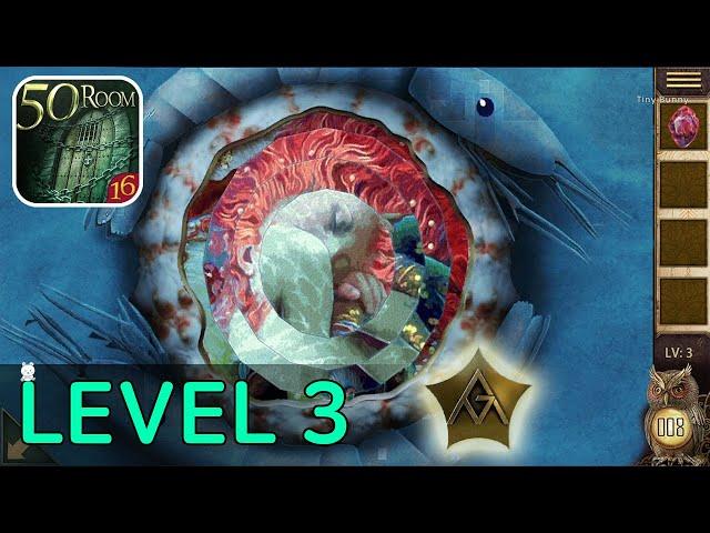 Can You Escape The 100 Room 16 Level 3 Walkthrough (50 Rooms 16)