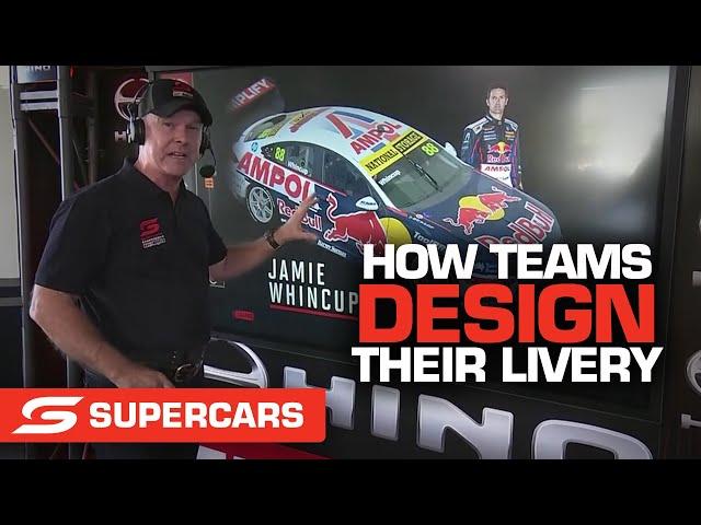 How do teams design a livery? Larko reveals his favourite! | Supercars 2021