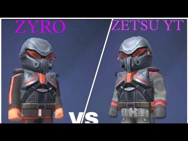 Zetsu Yt Vs Zyro (Duel Montage ) || Kuboom FPS Shooter||