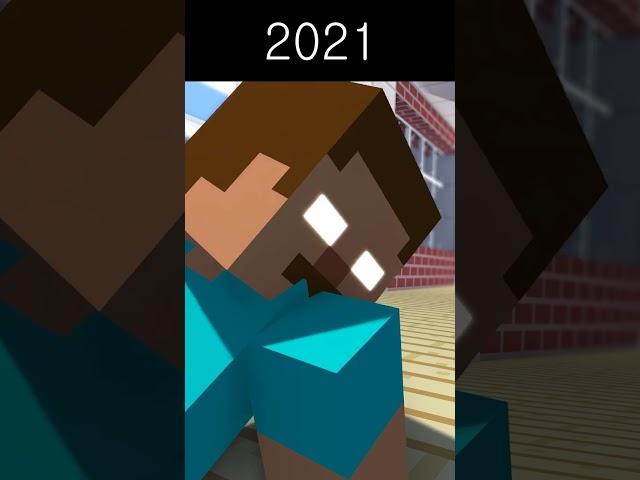 Evolution of STEVE GONE HEROIC! - Minecraft Animation