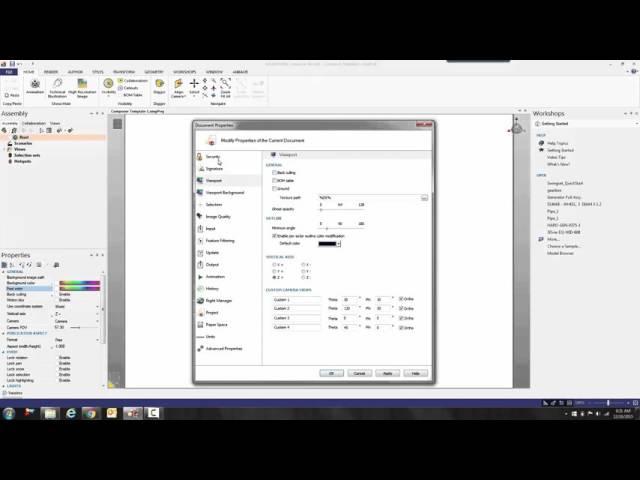 SOLIDWORKS Composer - Creating a Template