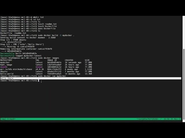 How To Create A ((Docker Image)) in 5 Mins!! | Ubuntu