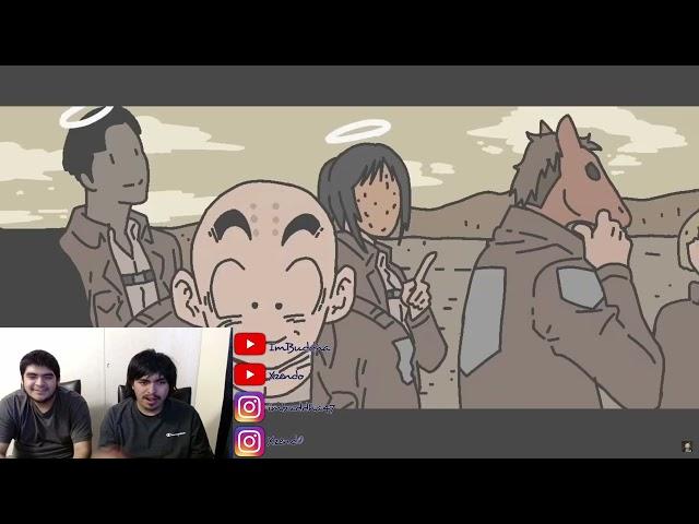 Shingeki no Kyojin: The Final Season Part 2 Opening (SPOILERS) - Paint Version | REACTION VIDEO!