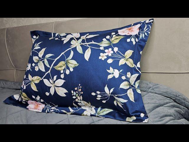 INCREDIBLY EASY To Sew A Pillow Case In 5 Minutes