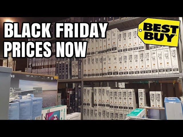 Black Friday Prices Now at BestBuy