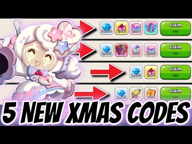 5 NEW XMAS CODES  Redeem these Coupon CODES Now!