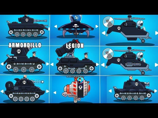 Hills Of Steel - BE THE BOSS - All 9 Bosses Walkthrough game Android Gameplay