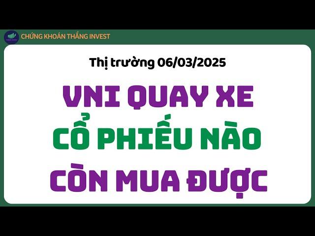 Chứng khoán hôm nay | Nhận định thị trường | VNI Quay Xe Cổ Phiếu Nào Còn Mua Được