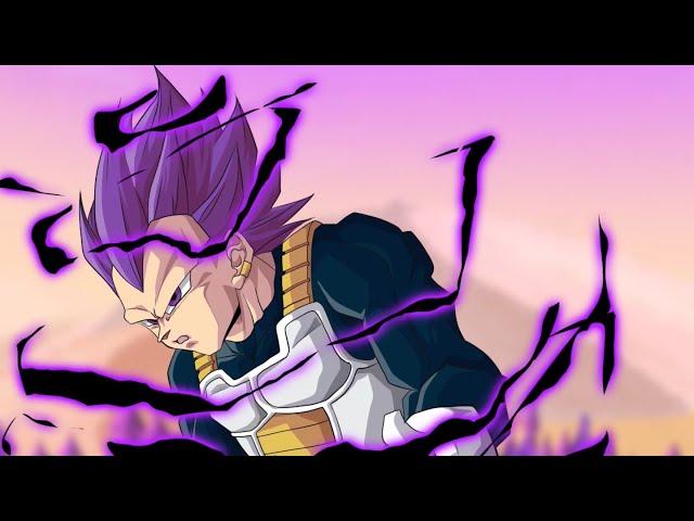 Vegeta Ultra Ego Transformation Sequence