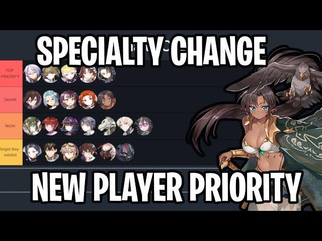 Specialty Change Units - What to Prioritize? [Epic Seven]