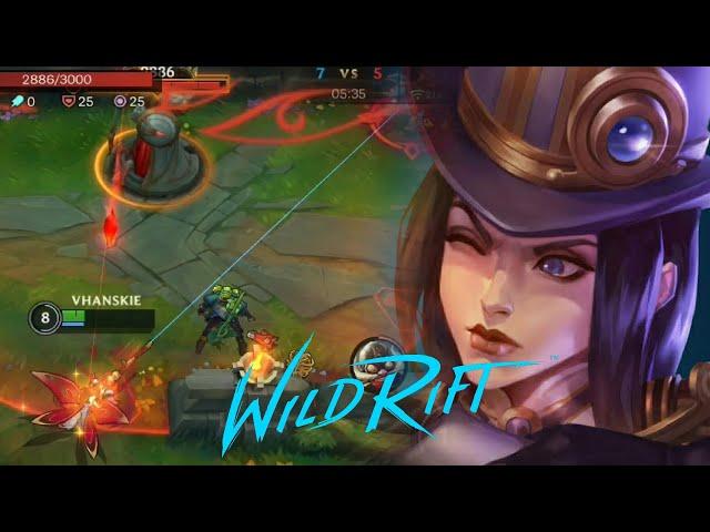 CAITLYN NO DEATH CHALLENGE | BUILD & RUNES