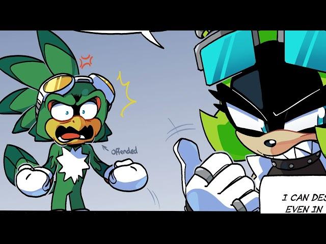 Spikes and Feathers Collide Comic Dub