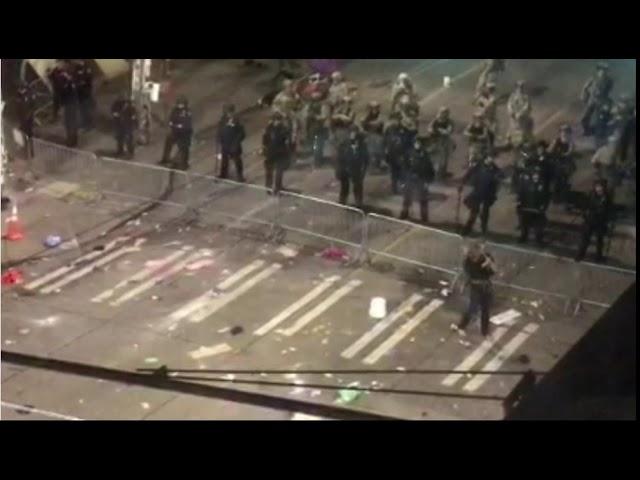 Seattle Protest Trumpet Guy