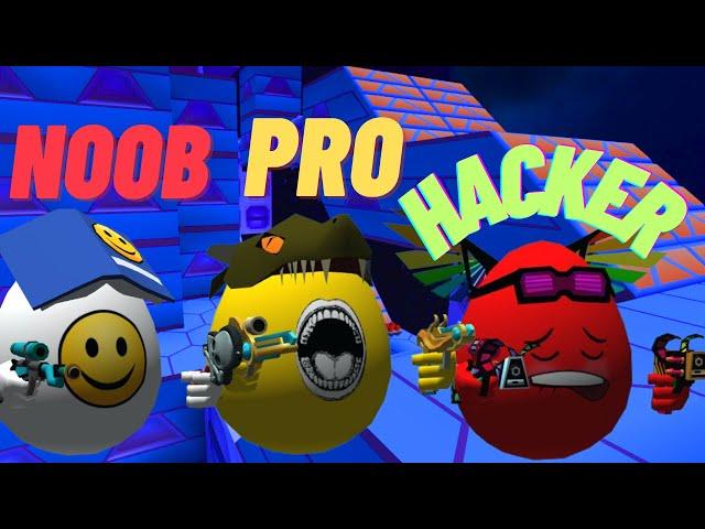 Noob Vs Pro Vs HACKER | Shell Shockers