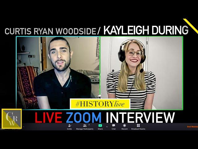 History With Kayleigh Ancient Worlds Interview with Curtis Ryan Woodside