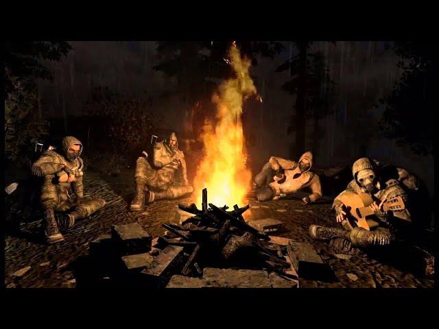 Самоделка ЛЕГО по игре S.T.A.L.K.E.R. "Лагерь Сталкеров" !