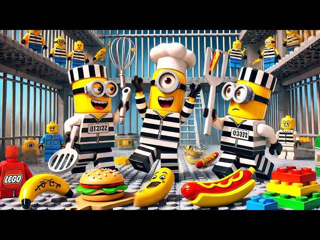 Minions in Prison - What Breakfast in Prison Canteen is like!?