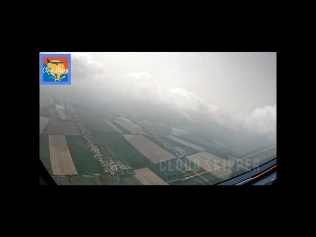 4k Time lapse departure from Osh , Kyrgyzstan 