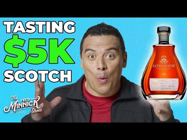 Carlos Mencia Sips $5,000 Scotch and Talks Tapeworms