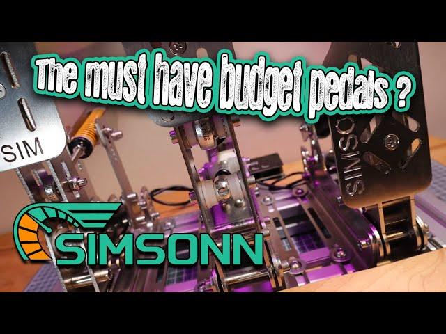 SIMSONN Pro Pedals [REVIEW] My new favourite budget racing pedals!