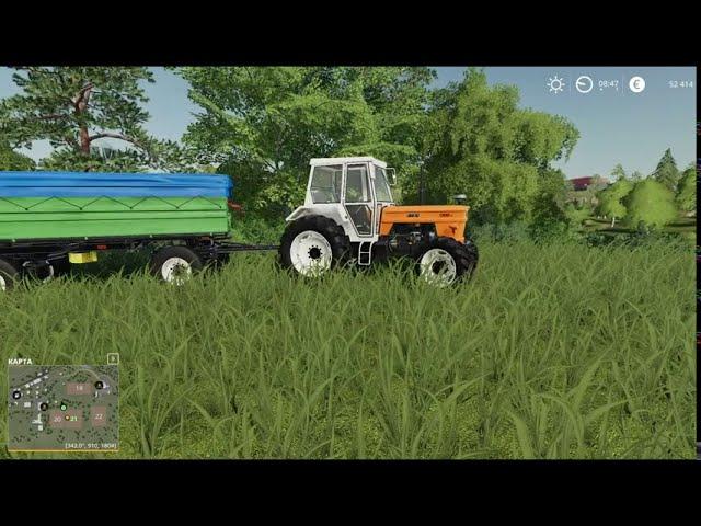 Farming Simulator 2019 как собрать и перевезти урожай (зерновые)