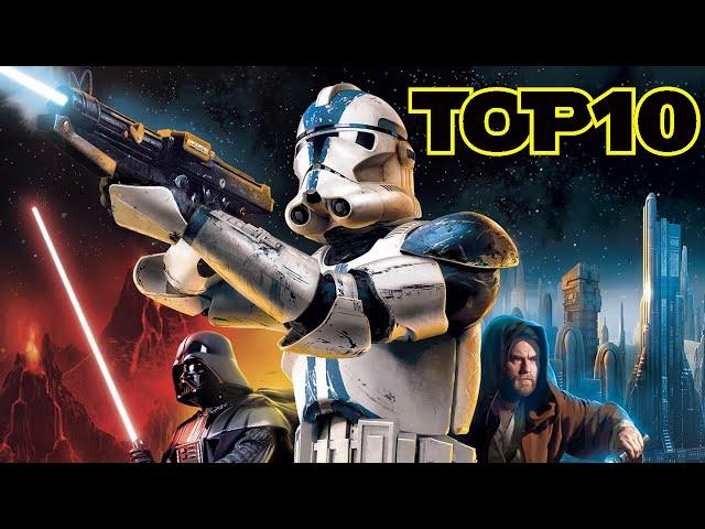 Star Wars for 100 Days - Top 10 Star Wars Video Games - 10 Days Until The Force Awakens!