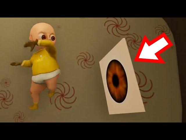 ЛЫСЫЙ УБЕГАЕТ ОТ СТРАШНЫХ ГЛАЗ ?! ИГРА The Baby In Yellow