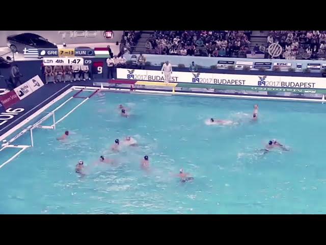 【water polo】 Christos Afroudakis makes a incredible goal‼︎‼︎