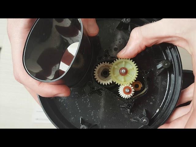 Bosch MSM8, MSM8190 разборка крышки с редуктором (gear box disassembly).