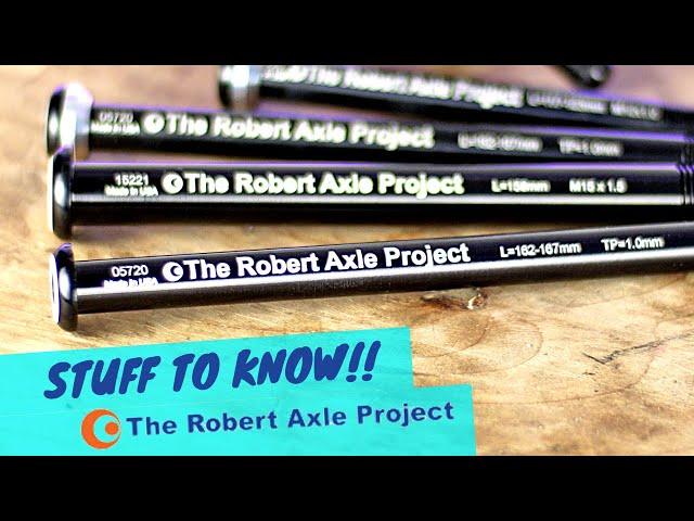 The Robert Axle Project // Bike Thru Axles Made EASY!!