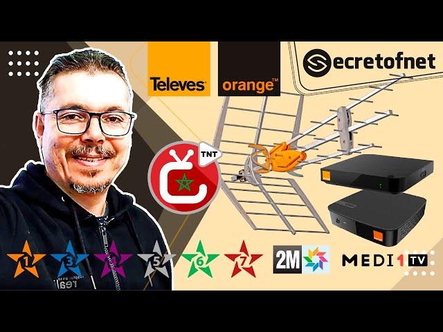 Secretofnet - Mohamed Lalah | TNT : TELEVES Antenne / ORANGE TV Box Android : البث الأرضي الرقمي