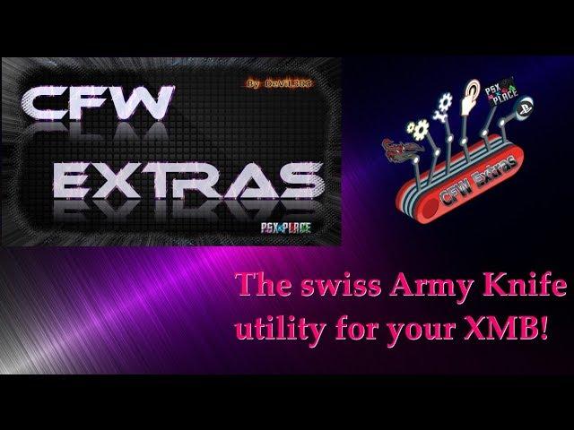 PS3 CFW Extras Category - A great app for modding customizing your XMB categories