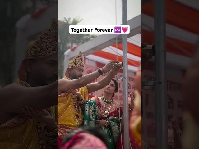 Ankita Lokhande And Vikas Jain Doing The Traditional Rituals Together  #ankitalokhande #biggboss