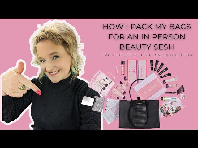 Smart tips to pack your bags for your Mary Kay parties!