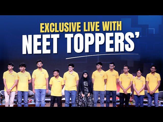 LIVE  NEET 2024 Toppers Answer Aspirants’ Burning Questions | ALLEN NEET