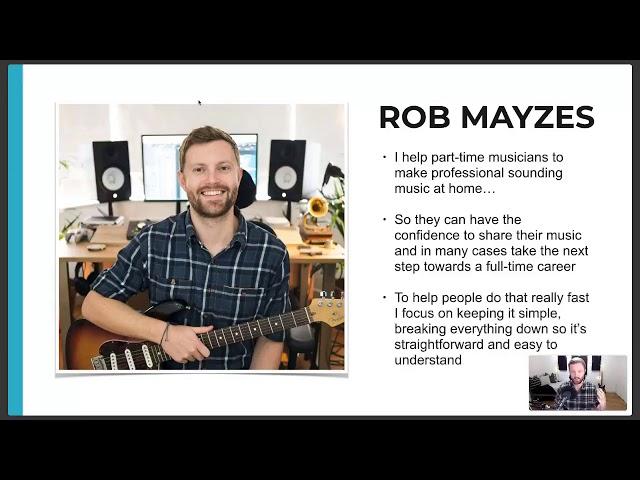 7 Steps to Pro Mixes at Home - Musician On A Mission Webinar