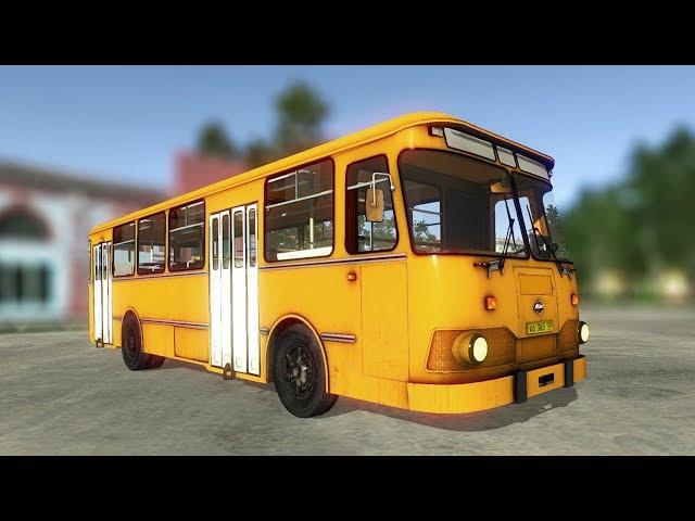 ЛИАЗ-677 В СЕРПУХОВЕ! - BUS DRIVER SIMULATOR 2018