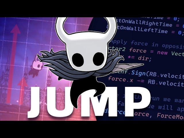 Improve your Platformer’s Jump (and Wall Jump) | Unity