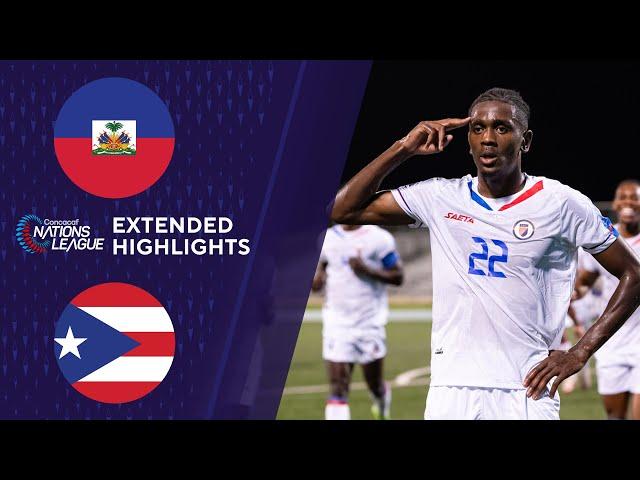 Haiti vs. Puerto Rico: Extended Highlights | CONCACAF Nations League | CBS Sports Golazo