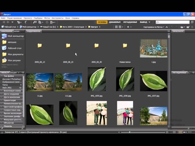 1. Знакомство с Adobe Photoshop CS5 ( 1.1 Основные модули )