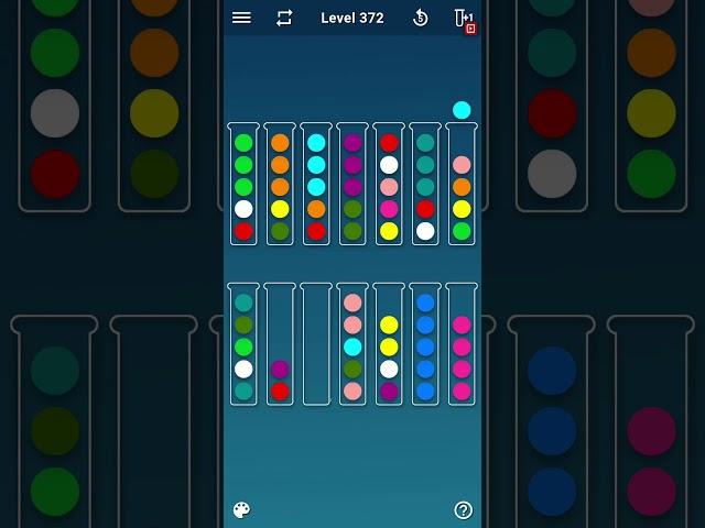 BALL SORT PUZZLE LEVEL 372