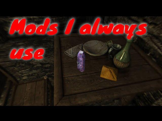 Skyrim SE / 5 Mods I Always use  #skyrimse