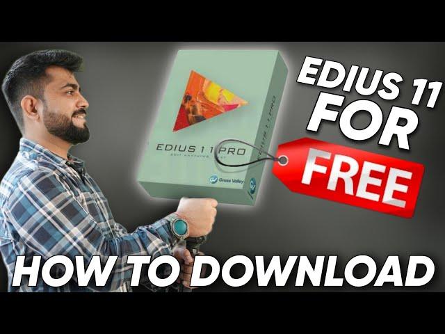 How To Download EDIUS 11 Pro For Free | Edius 11 Pro One Month Free Trial Licence Guide