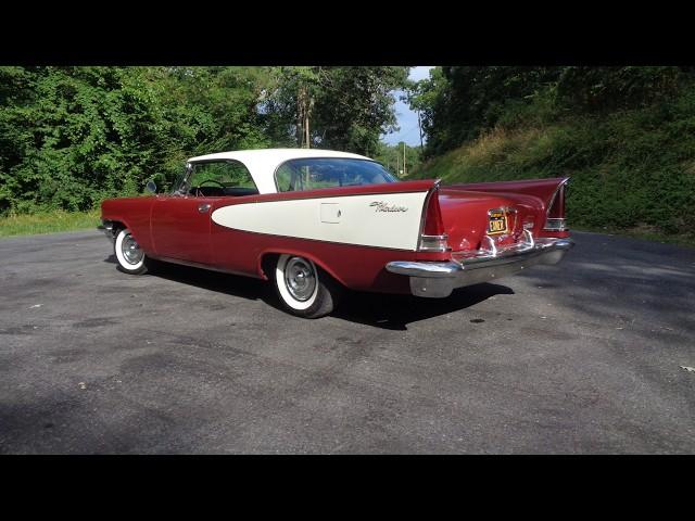 Cruella ! 1957 Chrysler Windsor Regimental Red / Cloud White & Ride My Car Story with Lou Costabile