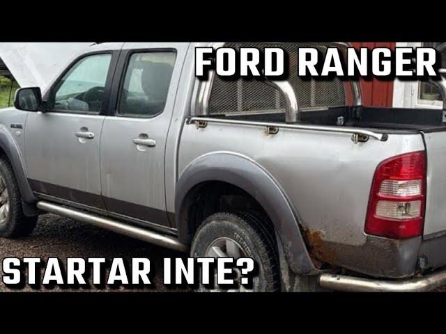 Ford Ranger startar inte, fuelrail.