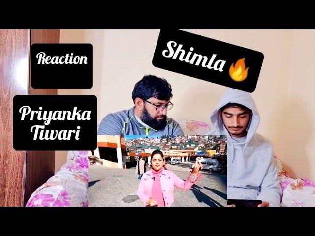 Pakistani Boys Reaction On:Priyanka Tiwari Shimla vlog